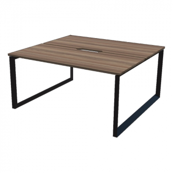 Бенч двойной на 2 рабочих места на металлокаркасе НТМП.О.Б2-120