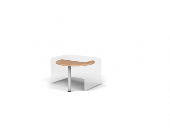 Брифинг MDF угловой левый 48B102