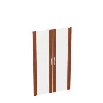 Дверь стекло в рамке МДФ (тонир.2шт) КН-4.5