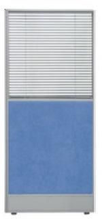 Комбинированный модуль (высота глухой части 1300 мм), с жалюзи