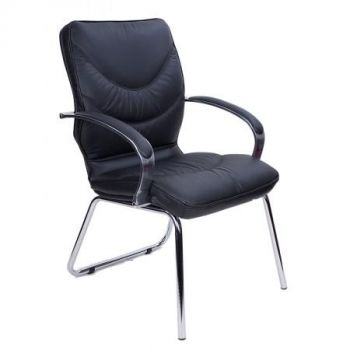 Кресло для посетителя Leeds Chrome D