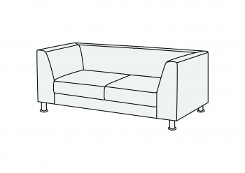 Модуль двухместный левый 2Л