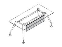 Панель для стола 156395