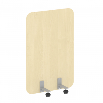 Перегородка на металлических опорах, на роликах DP.R-80-120