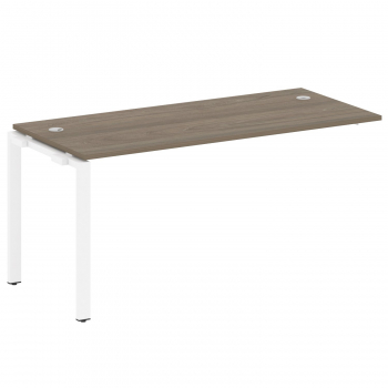 Проходной наборный элемент рабочей станции (проходная опора Б.ОСП-72, столешница, комплект траверс) БП.ПРС-СП-1.4