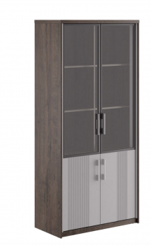 Шкаф для бумаг со стеклом