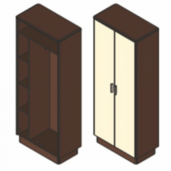 Шкаф-гардероб И490