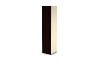 Шкаф MDF 5 уровней с замком, левый