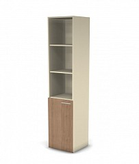 Шкаф MDF 5 уровней узкий, левый