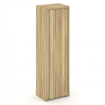 Шкаф высокий узкий правый (высокий фасад ЛДСП) COR.SU-1.9(R)