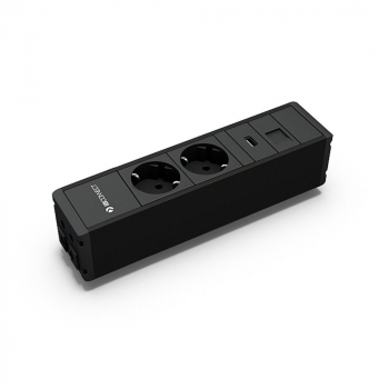 Розеточный блок 2tsn+1usb зарядка 5v/2a+rj45 AUX7003