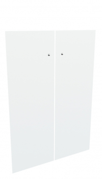 STEEL - Двери стеклянные, ручка кнопка 11555