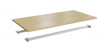 STEEL - Столешница одинарная 140 (с траверсами) 11140