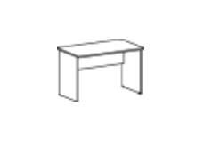 STEEL WOOD - Стол рабочий 140