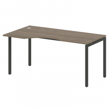 Стол криволинейный левый на П-образном м/к 40БП.СА-1 Л