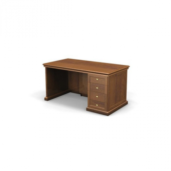 Стол руководителя с тумбой, правый 82.022