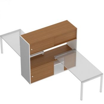 Тумба опорная 180 c надстройкой-полкой