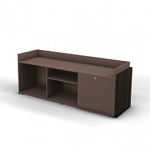 Тумба сервисная с декоративными фасадами SNC4