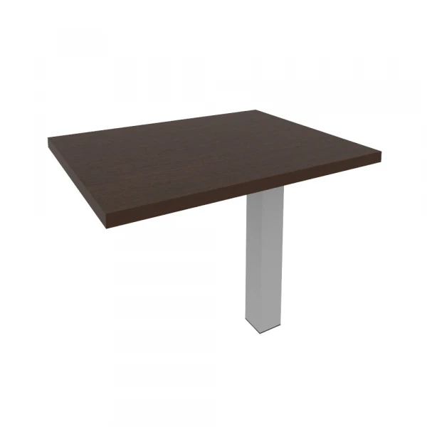 Брифинг-приставка для криволинейного стола (опора КО-1 в комплекте) KB-4. Фото 1