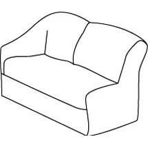 Диван трехместный с правым подлокотником Премьер арт.3В. Фото 1