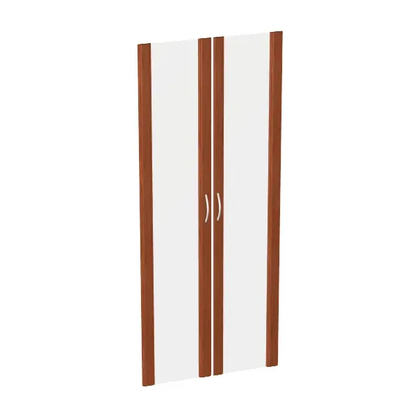 Дверь высокая стекло в рамке МДФ КН-4.6. Фото 1