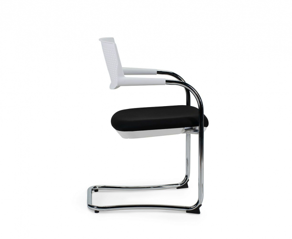 Кресло для посетителя Самба black CF. Фото 6
