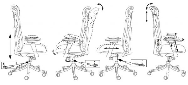 Кресло для руководителя CH-999ASX. Фото 5