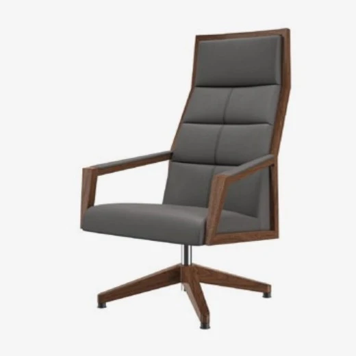 Кресло для руководителя SQUARE LOUNGE S742BB4. Фото 1