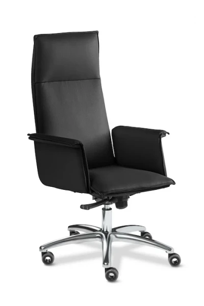 Кресло руководителя Epsilon Luxe A chrome. Фото 1