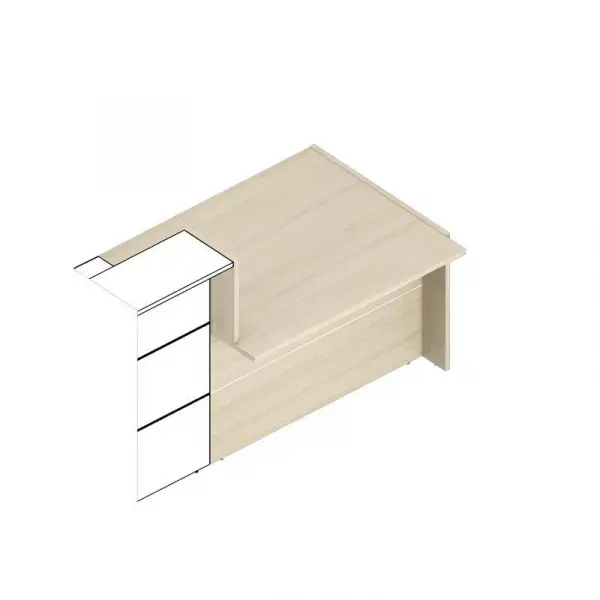 Модуль начальный (левый) с молдингом FLLMS120G. Фото 1