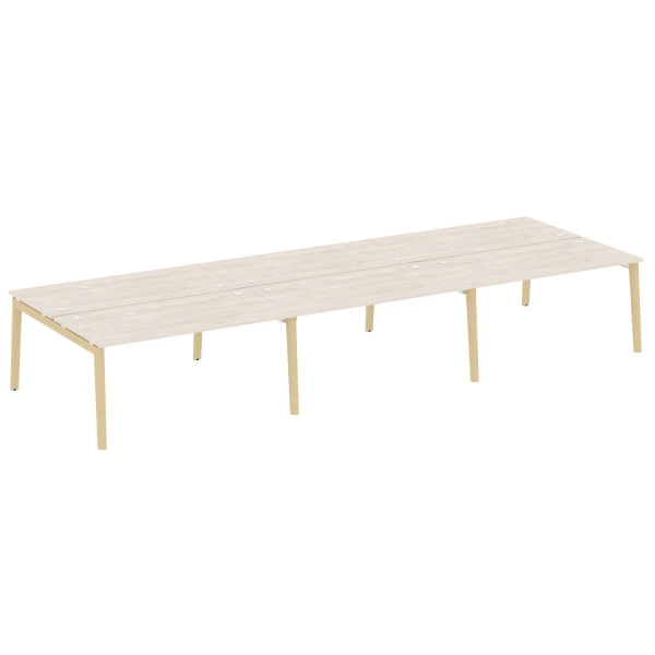 Рабочая станция, опоры - массив дерева OW.D.RS-6.4.8. Фото 1