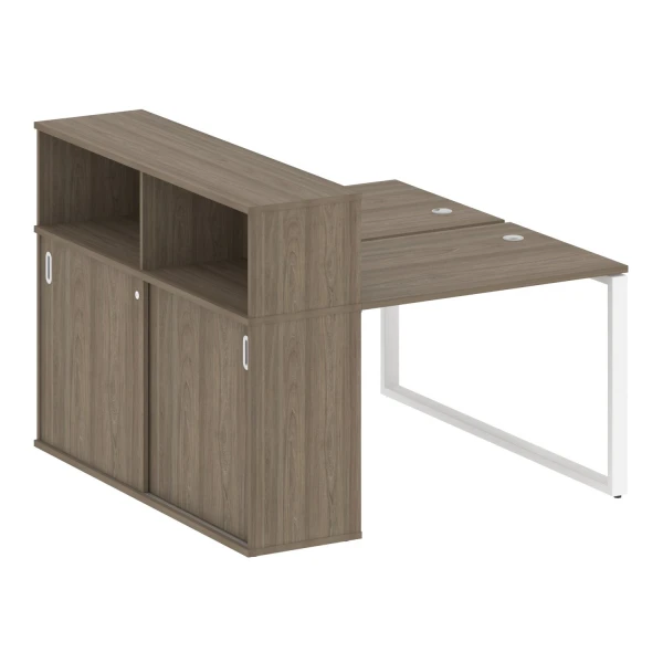 Рабочая станция с опорным шкафом-купе БО.РС-СШК-2.1. Фото 1