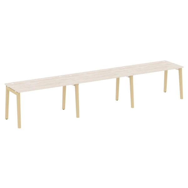 Рабочия станция (опоры - массив дерева) OW.RS-3.3.7. Фото 1