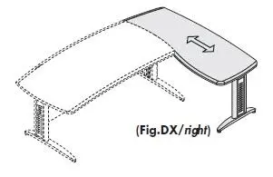 Расширитель стола правый 177887. Фото 1