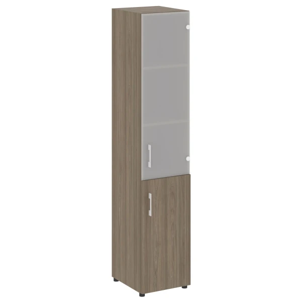Шкаф высокий узкий со стеклом LT-SU 1.2. Фото 1