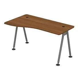Стол эргономичный левый (металлокаркас МА) 0138. Фото 1