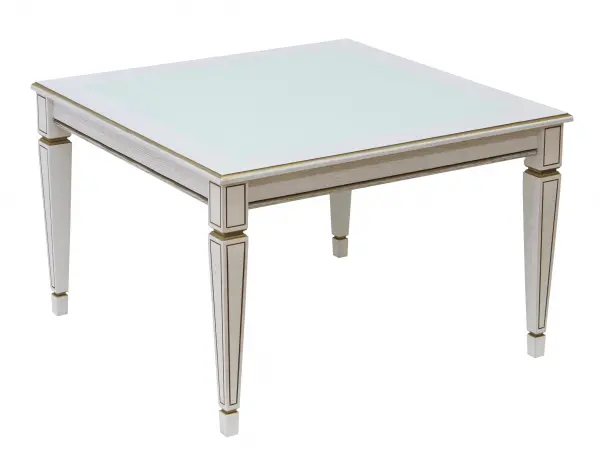 Стол журнальный Васко "В 80" со стеклом. Фото 1