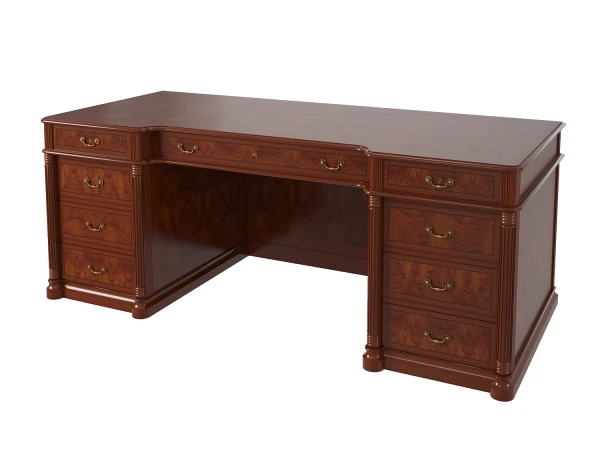 Столы для руководителя (столешница в шпоне) 01121. Фото 1