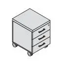 Тумба мобильная 155095. Фото 1