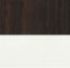wenge-bianco bril